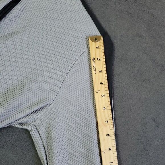 Lauren Ralph Lauren Active Women's S/XL 1/4 Zip Pullover Jacket Gray Lightweight - Picture 7 of 10